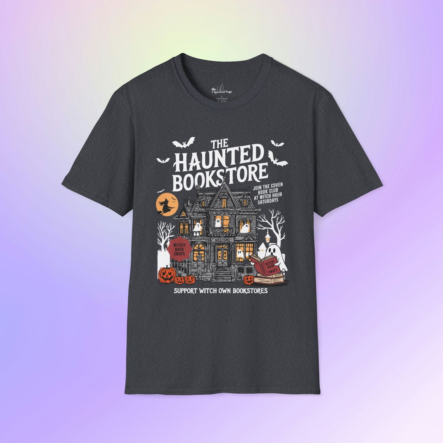 Haunted Bookstore Unisex Tee