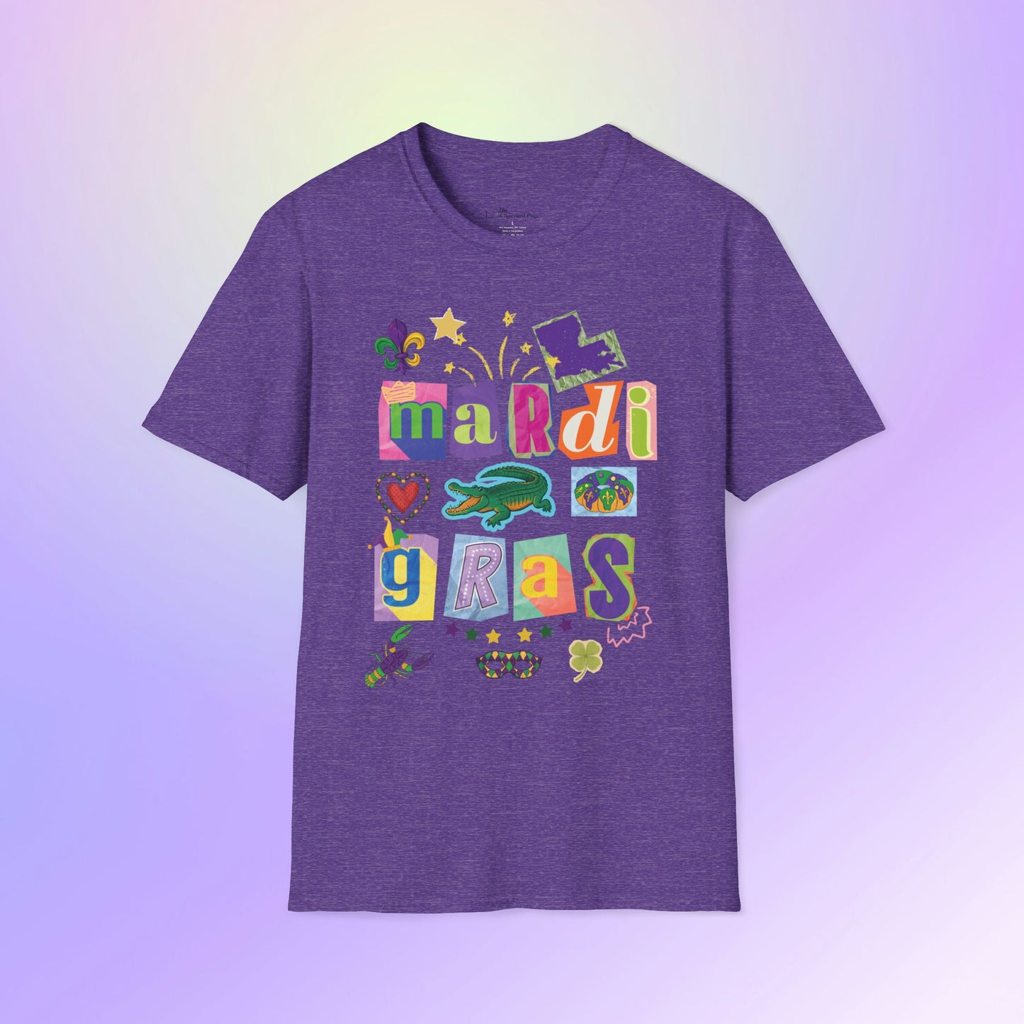 Mardi Gras Season T-Shirt | 2026 Exclusive Scrapbook Design