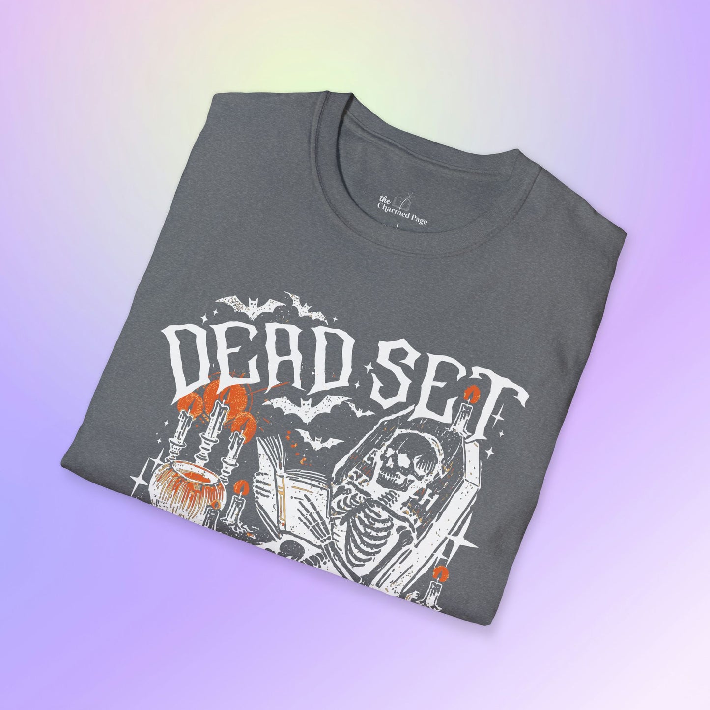 Dead Set on Reading - Book Lover Unisex T-Shirt