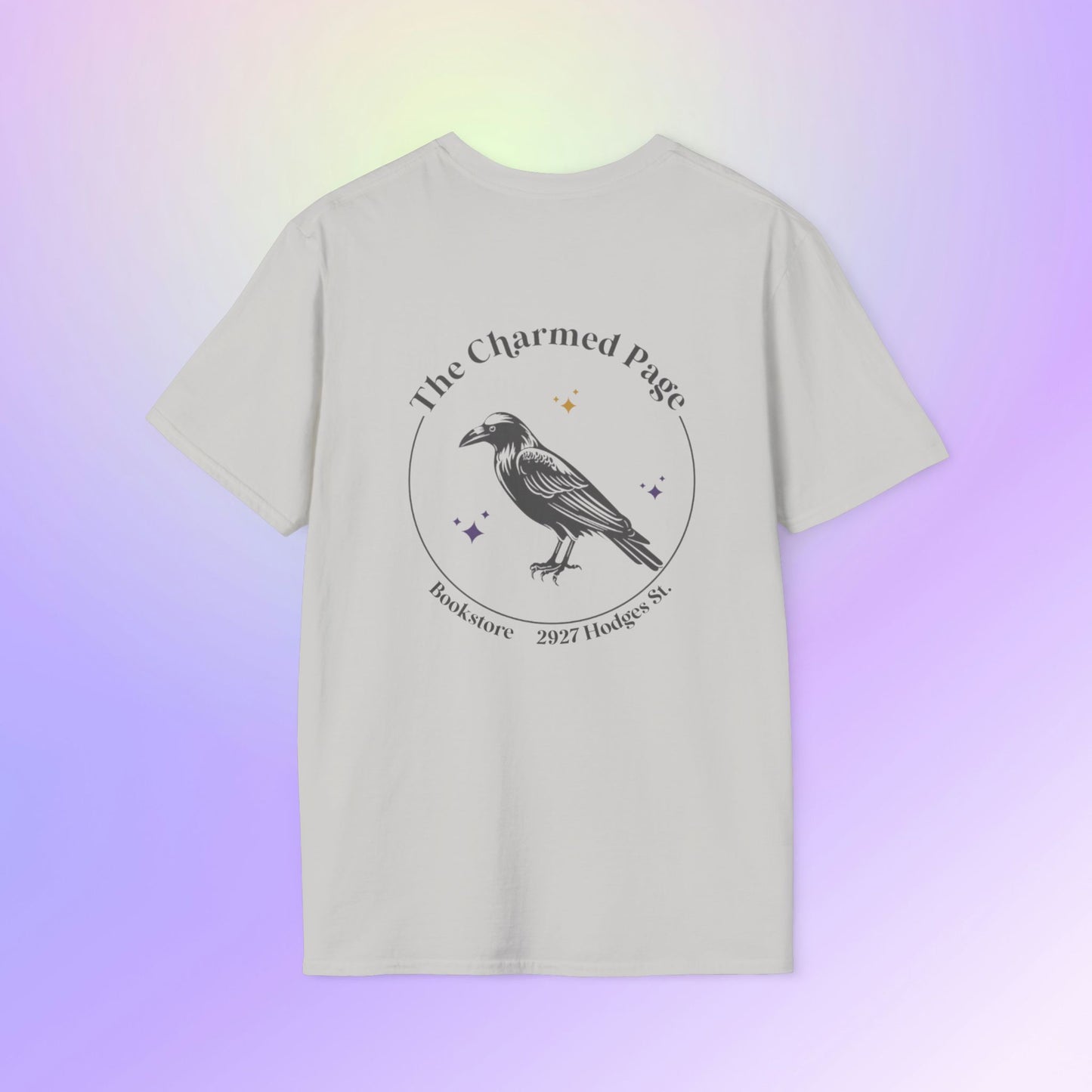 The Charmed Page Bookstore Unisex T-Shirt (Light Colors)