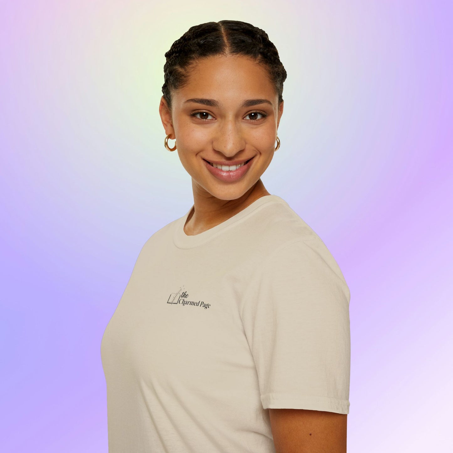 The Charmed Page Bookstore Unisex T-Shirt (Light Colors)