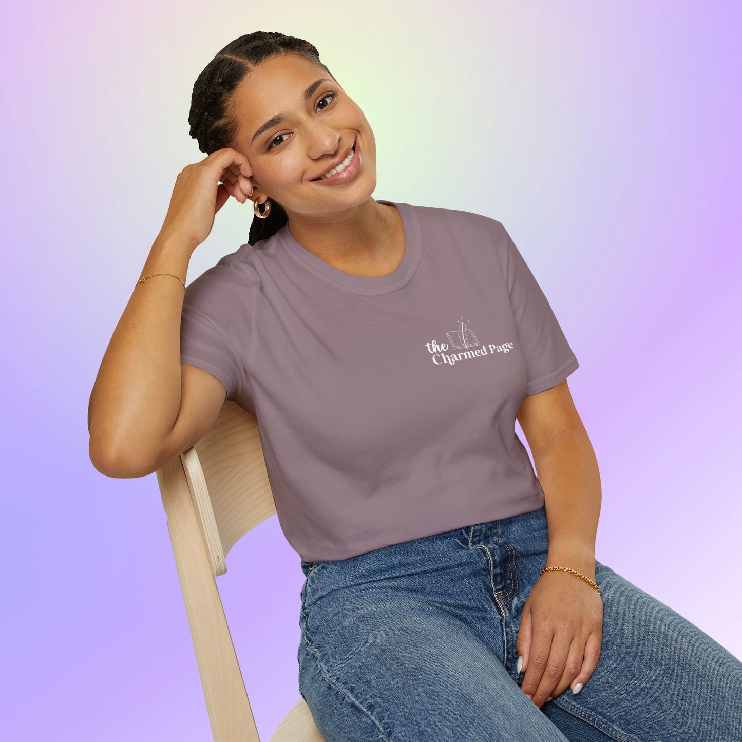 The Charmed Page Bookstore Unisex T-Shirt (Dark Colors)