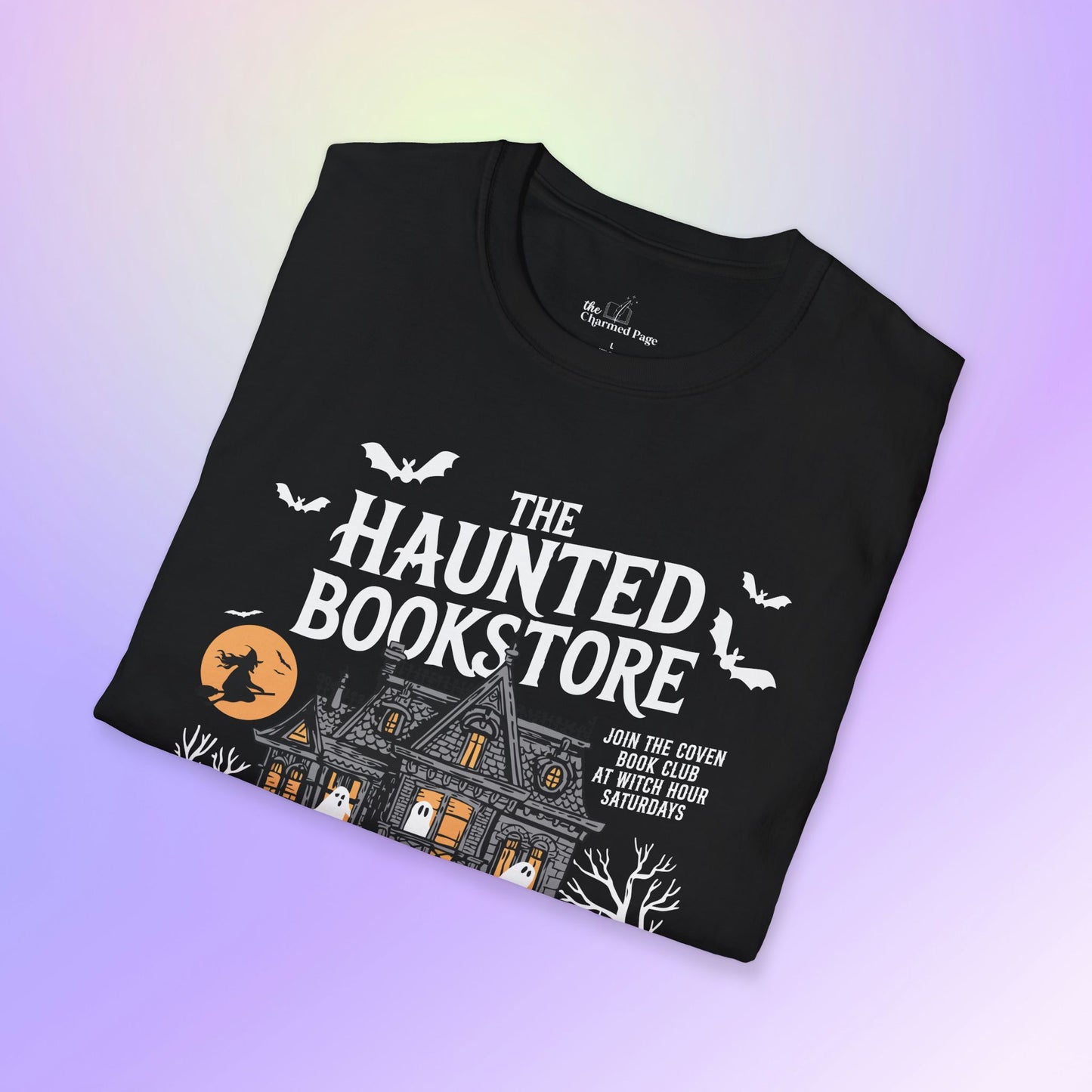 Haunted Bookstore Unisex Tee