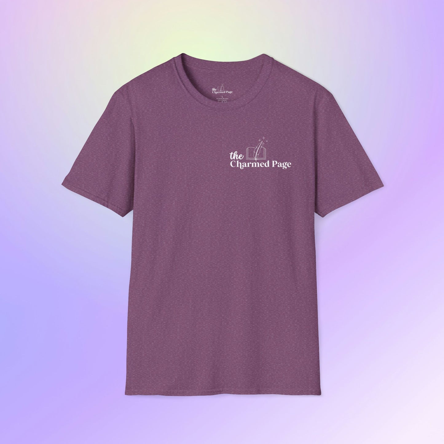 The Charmed Page Bookstore Unisex T-Shirt (Dark Colors)