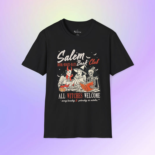 Salem Book Club Unisex Tee