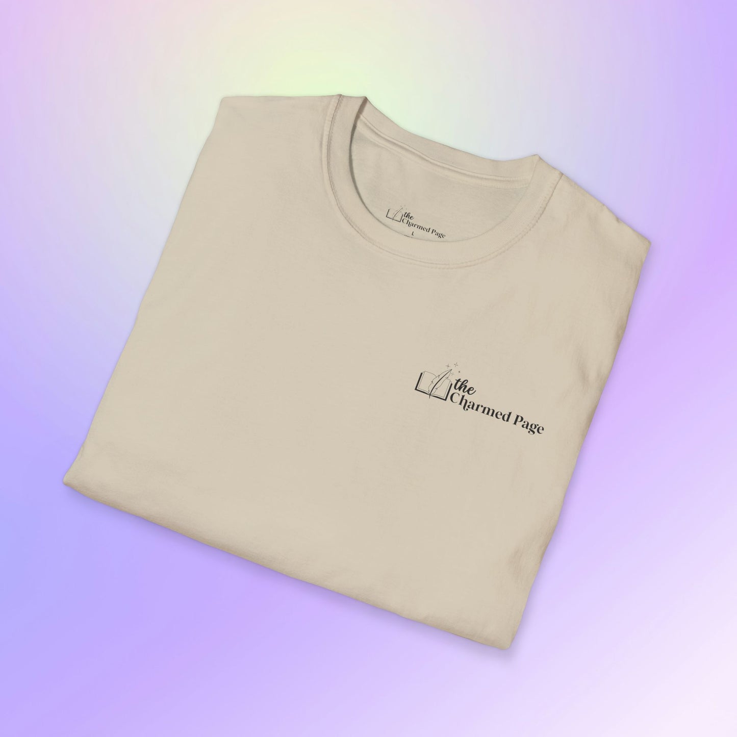The Charmed Page Bookstore Unisex T-Shirt (Light Colors)