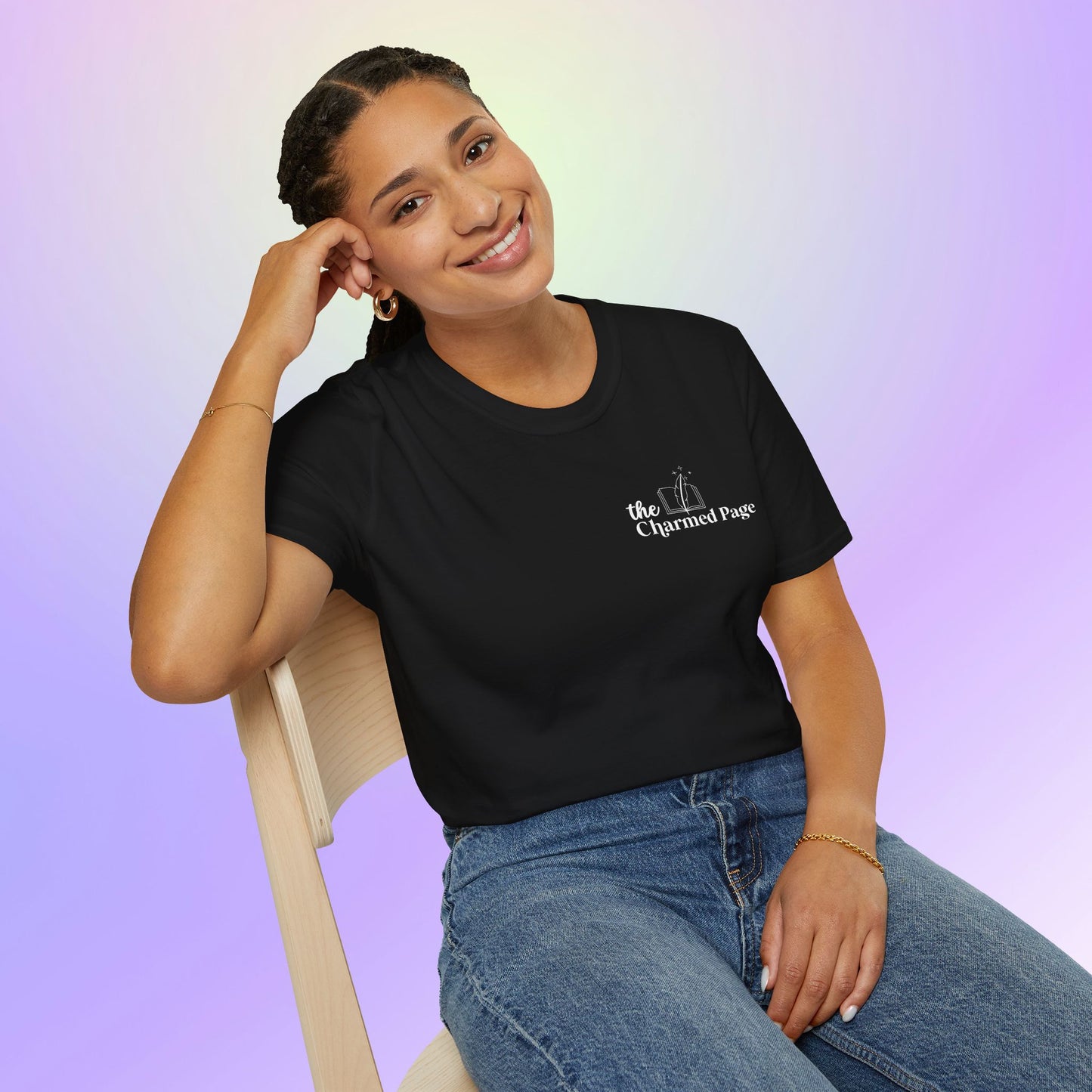 The Charmed Page Bookstore Unisex T-Shirt (Dark Colors)