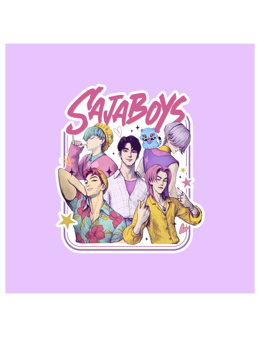 Saja Boys KPop inspired Sticker