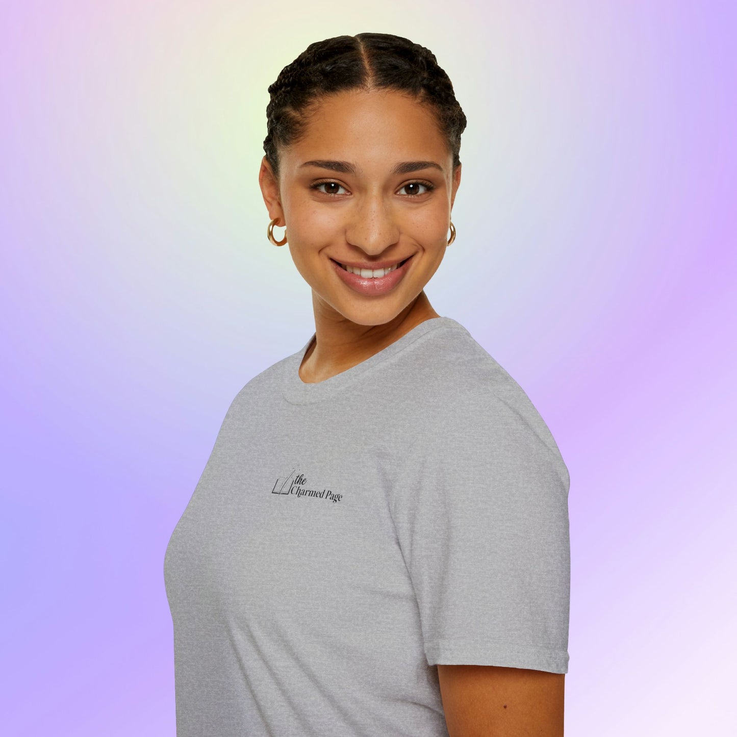 The Charmed Page Bookstore Unisex T-Shirt (Light Colors)