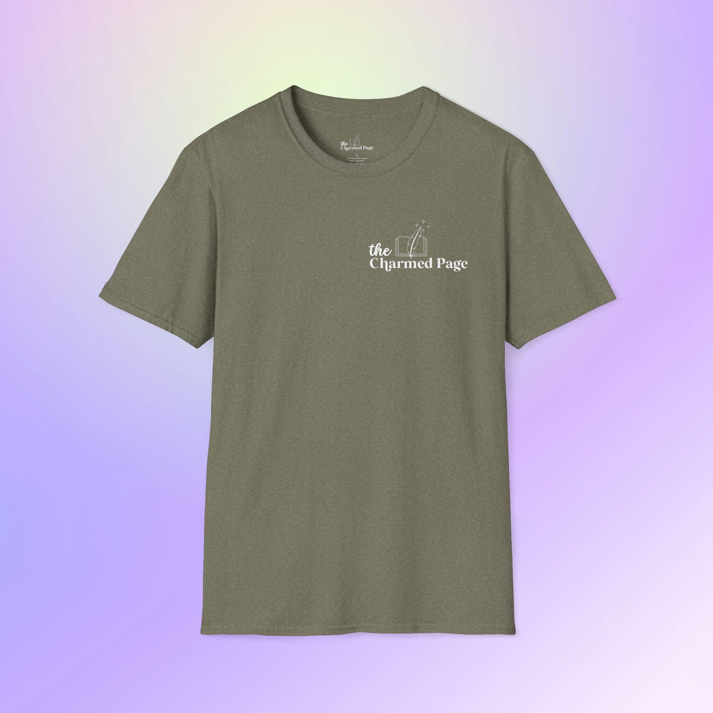 The Charmed Page Bookstore Unisex T-Shirt (Dark Colors)