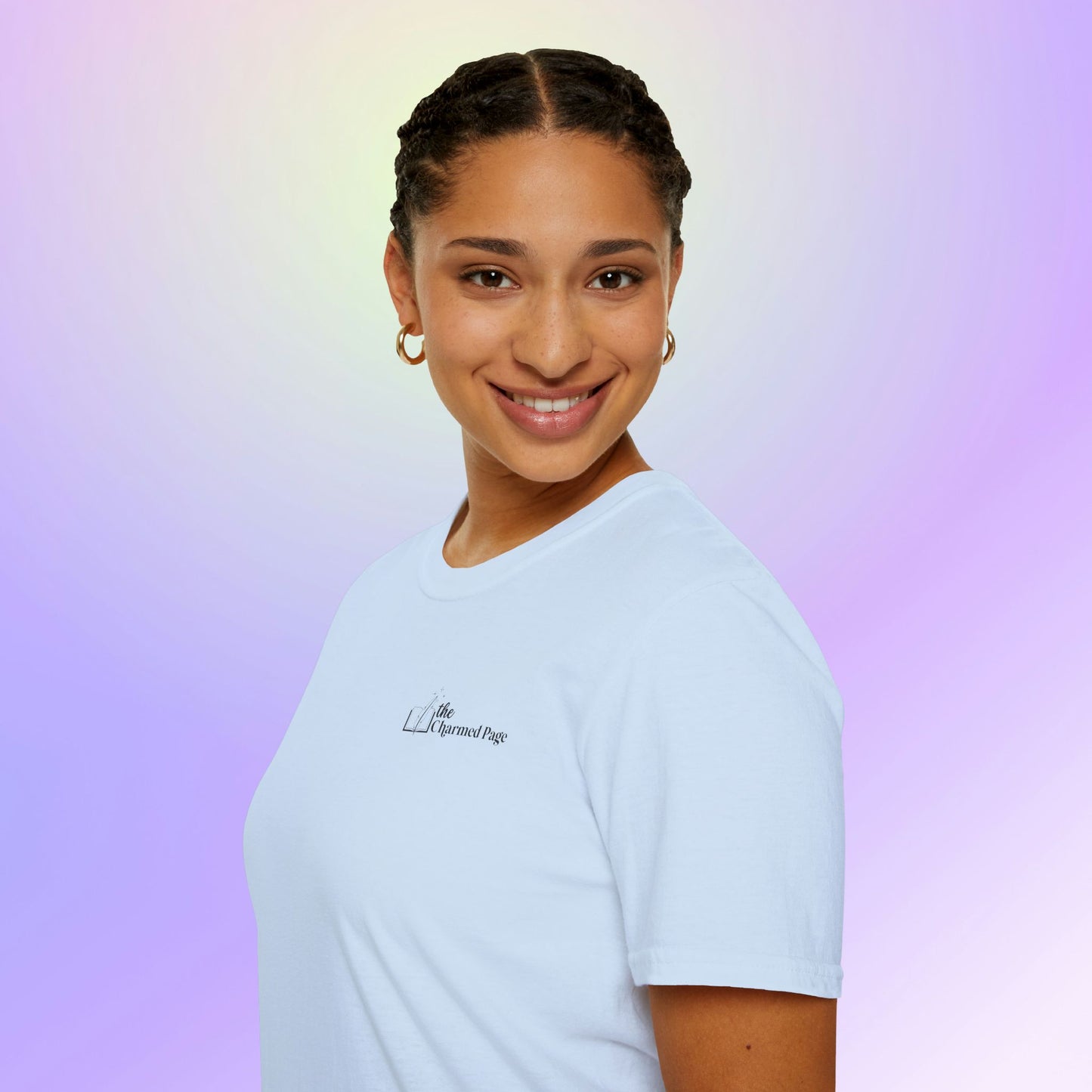 The Charmed Page Bookstore Unisex T-Shirt (Light Colors)