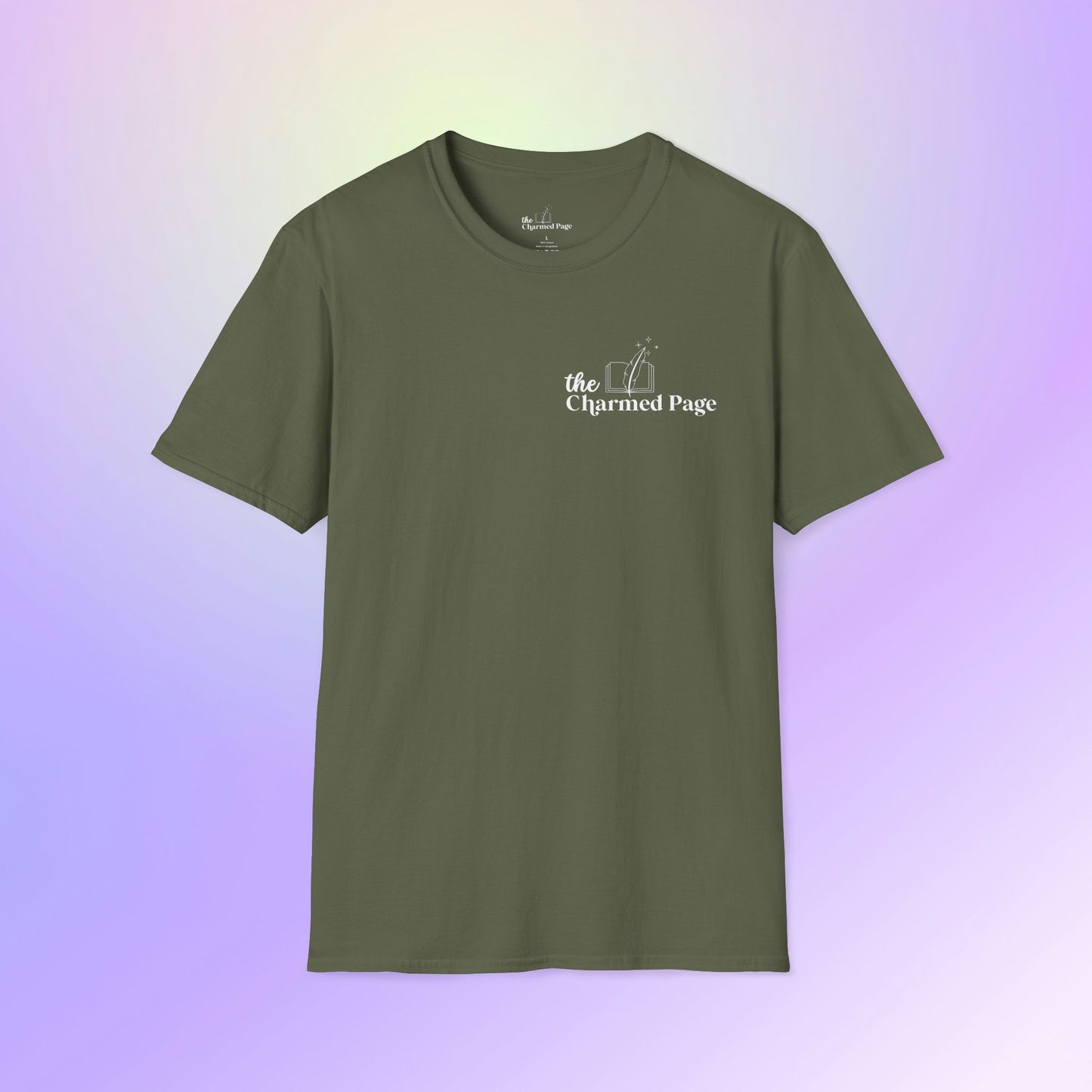 The Charmed Page Bookstore Unisex T-Shirt (Dark Colors)