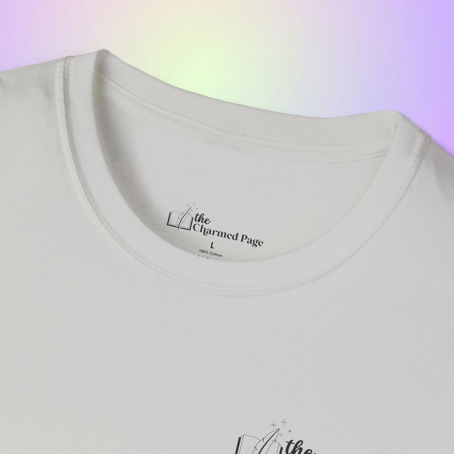 The Charmed Page Bookstore Unisex T-Shirt (Light Colors)