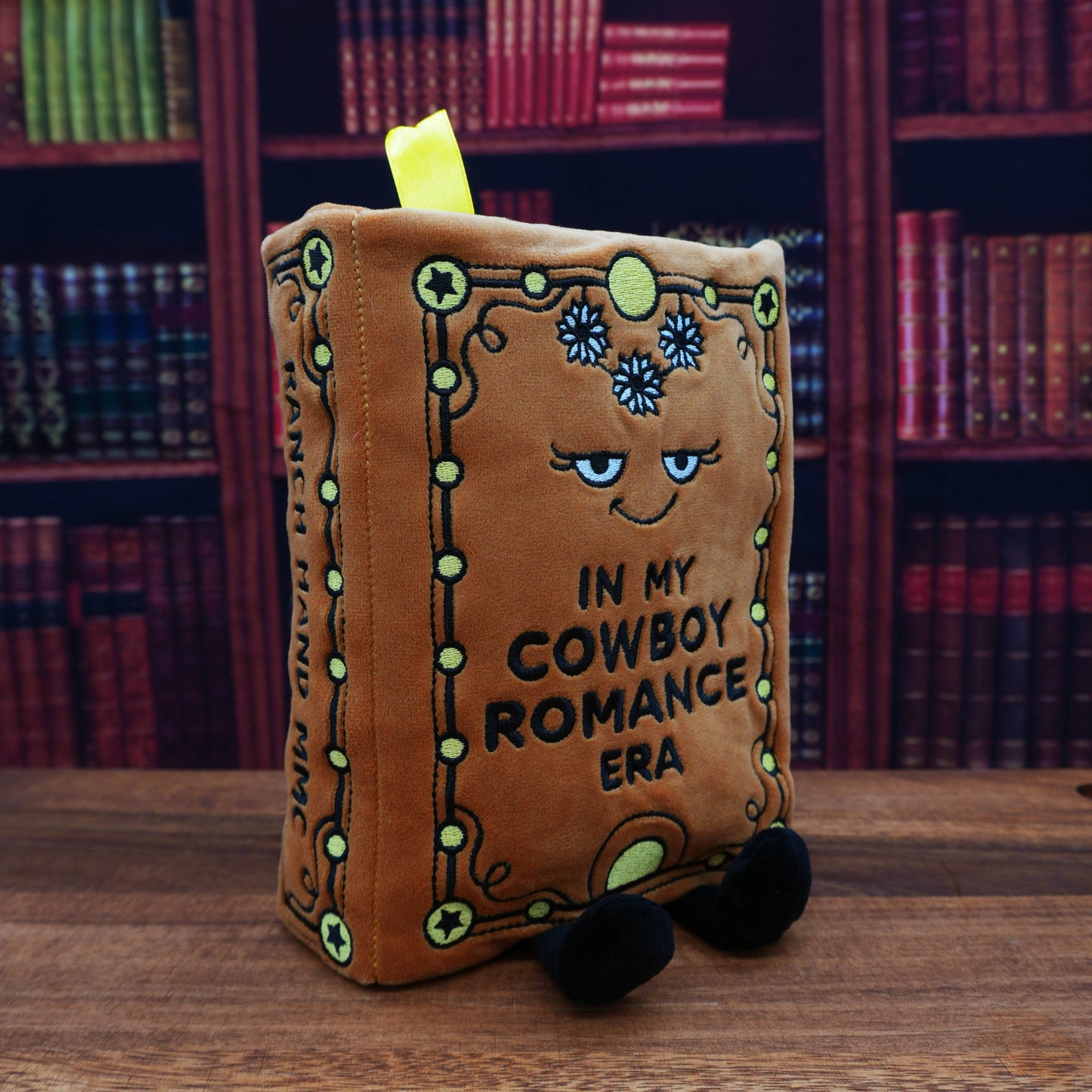 "In My Cowboy Romance Era" Book Plush