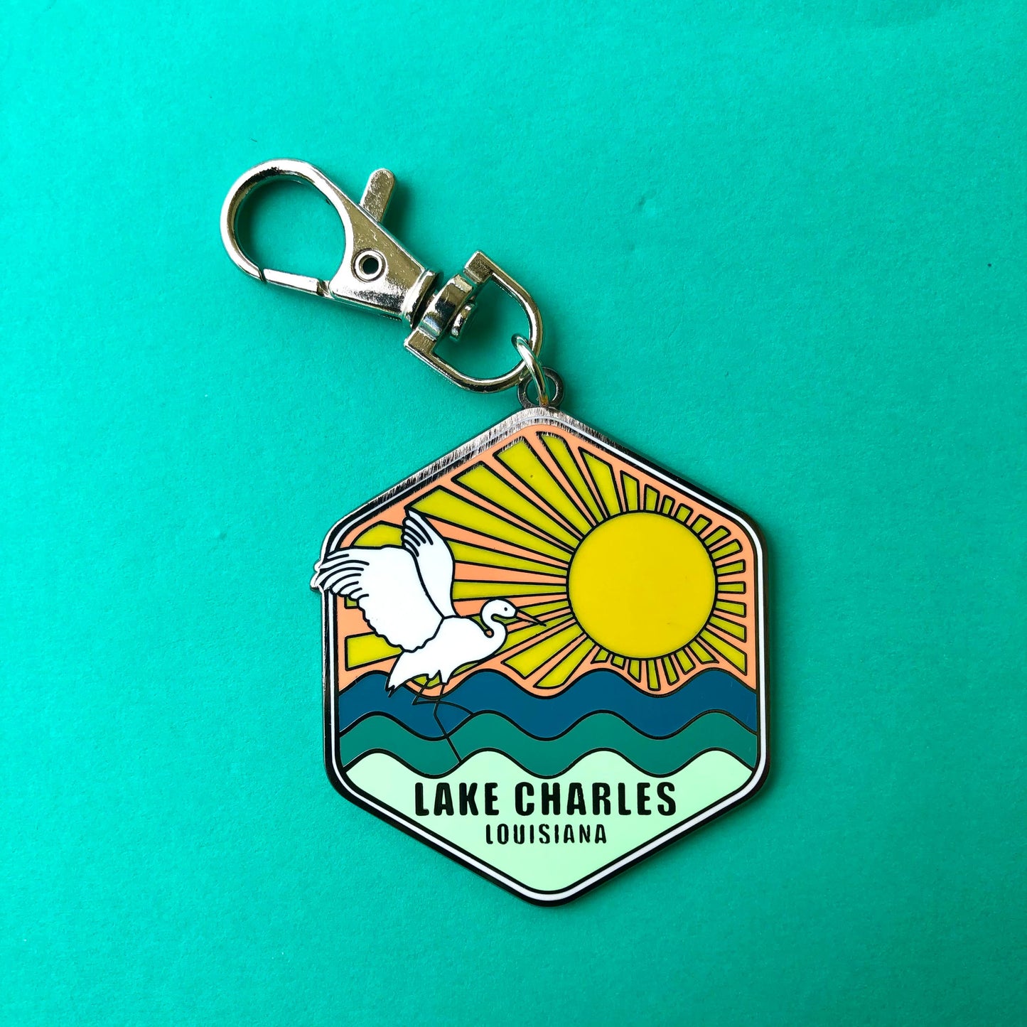 Lake Charles Key Chain