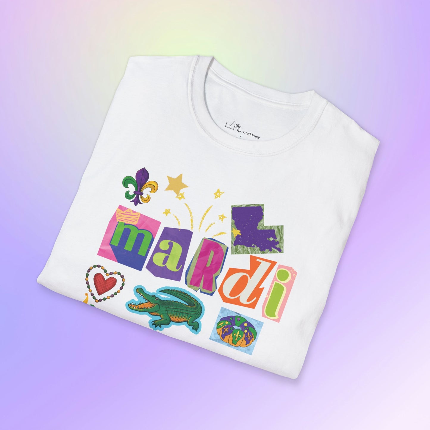 Mardi Gras Season T-Shirt | 2026 Exclusive Scrapbook Design