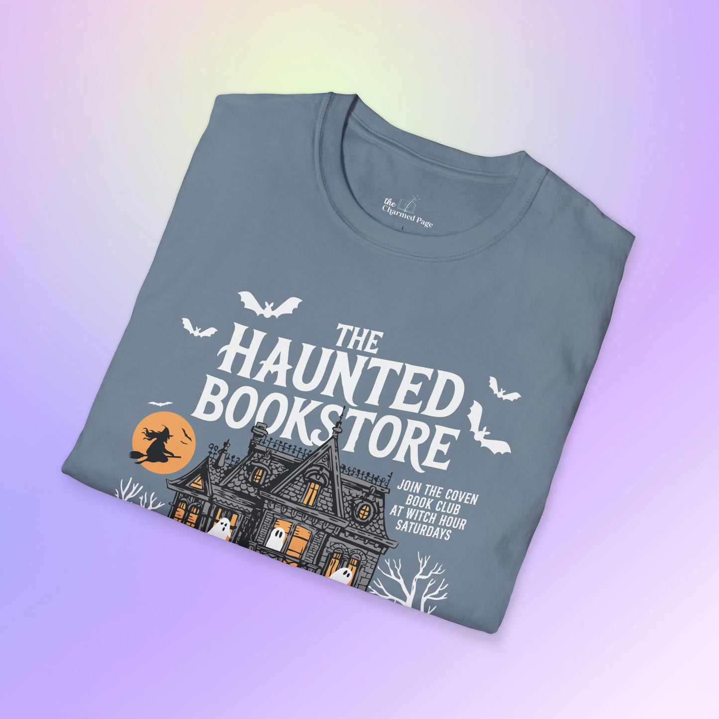 Haunted Bookstore Unisex Tee