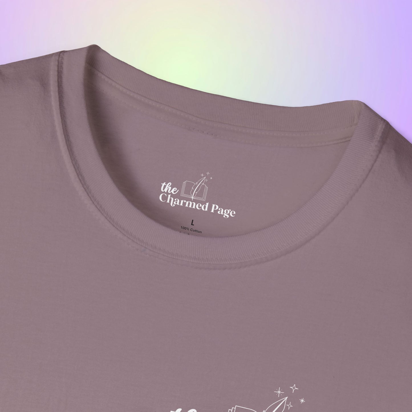 The Charmed Page Bookstore Unisex T-Shirt (Dark Colors)