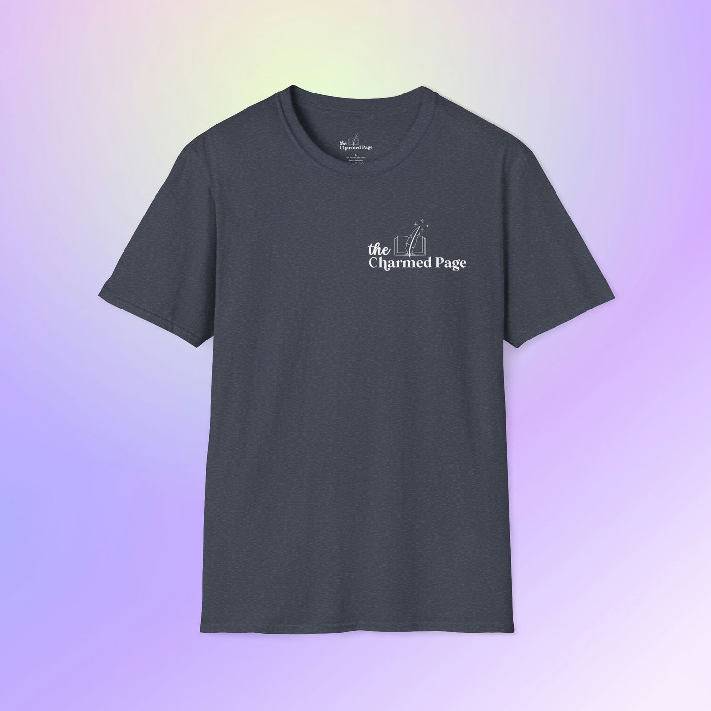 The Charmed Page Bookstore Unisex T-Shirt (Dark Colors)