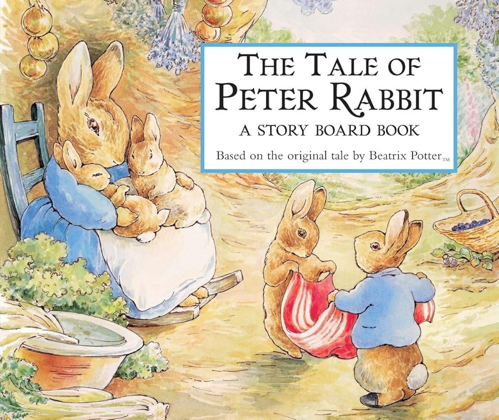 The Tale of Peter Rabbit: A Story Board Book cover image