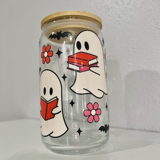 Bookish Glass Cups