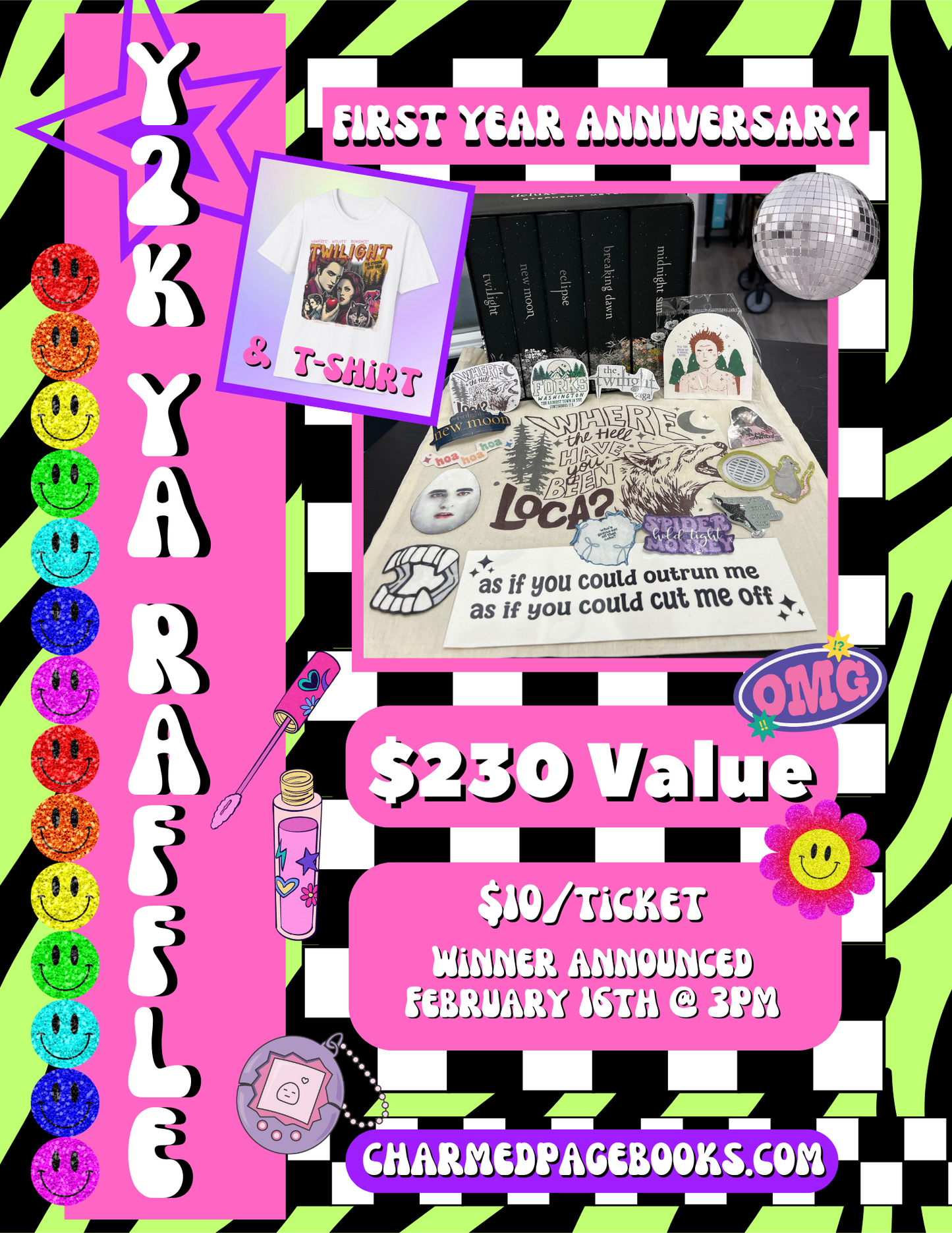 Twilight Y2K YA Anniversary Raffle Basket ✨🖤
